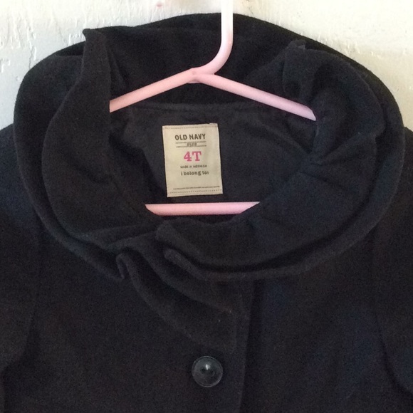 Old Navy Other - OLD NAVY black dress coat Size 4T Girls